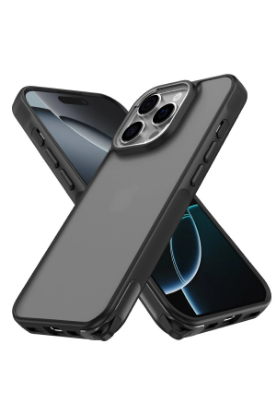 Newface iPhone 16 Pro Kılıf Elegant Kapak - Siyah resmi