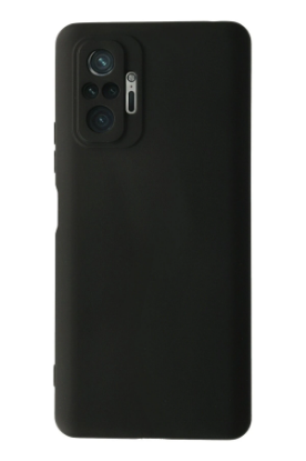 Newface Xiaomi Redmi Note 10 Pro Kılıf Nano içi Kadife Silikon - Siyah resmi