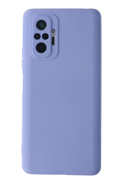 Newface Xiaomi Redmi Note 10 Pro Kılıf Nano içi Kadife Silikon - Lila resmi