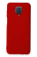 Newface Xiaomi Redmi Note 9 Pro Kılıf Nano içi Kadife Silikon - Kırmızı resmi