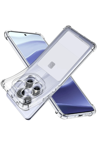 Newface Xiaomi Redmi Note 14 Pro 4G Kılıf Kart Şeffaf Silikon - Şeffaf resmi