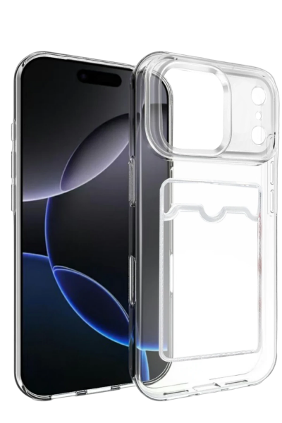 Newface Apple iPhone 17 Pro Kart Şeffaf Silikon - Şeffaf resmi
