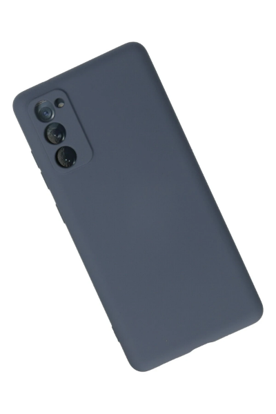 Newface Samsung Galaxy S20 FE Kılıf Nano içi Kadife Silikon - Gri resmi