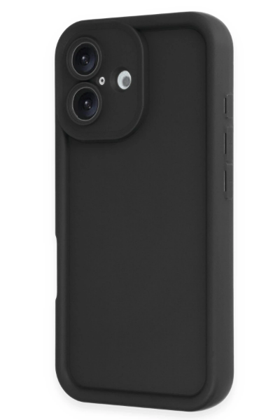 Newface iPhone 16 Kılıf Viera Silikon - Siyah resmi