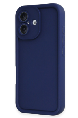 Newface iPhone 16 Kılıf Viera Silikon - Lacivert resmi