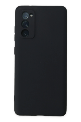 Newface Samsung Galaxy S20 FE Kılıf Nano içi Kadife Silikon - Lacivert resmi
