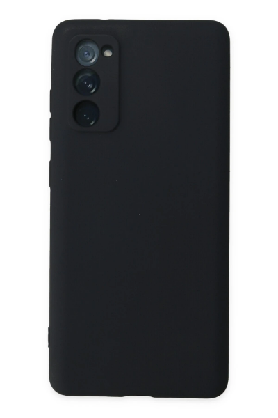 Newface Samsung Galaxy S20 FE Kılıf Nano içi Kadife Silikon - Lacivert resmi
