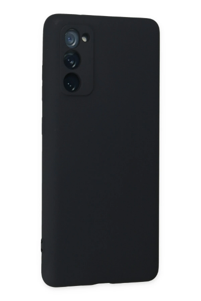 Newface Samsung Galaxy S20 FE Kılıf Nano içi Kadife Silikon - Lacivert resmi