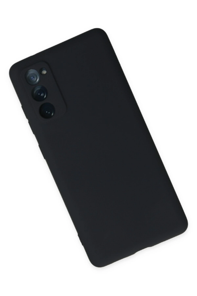 Newface Samsung Galaxy S20 FE Kılıf Nano içi Kadife Silikon - Lacivert resmi