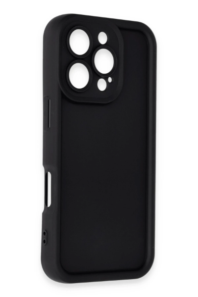 Newface iPhone 16 Pro Max Kılıf Viera Silikon - Siyah resmi