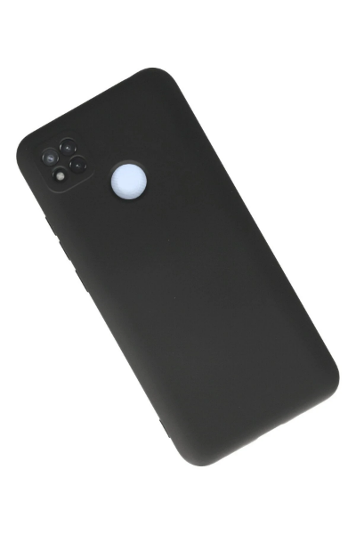 Newface Xiaomi Redmi 9C Kılıf Nano içi Kadife Silikon - Gri resmi