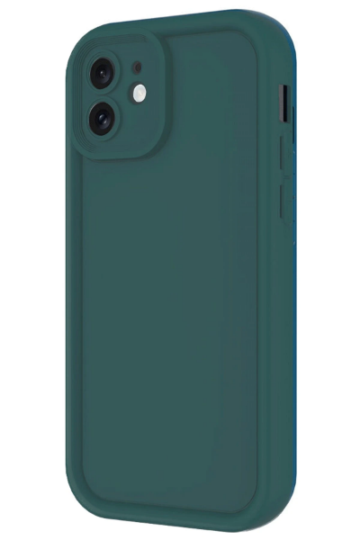 Newface iPhone 11 Kılıf Viera Silikon - Koyu Yeşil resmi