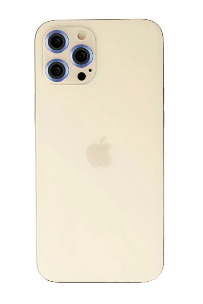 Newface iPhone 12 Pro Metal Kamera Lens - Mavi resmi