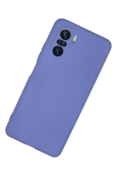 Newface Xiaomi Poco F3 Kılıf Nano içi Kadife Silikon - Lila resmi