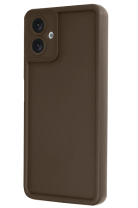 Newface Samsung Galaxy A06 Kılıf Viera Silikon - Kahverengi resmi