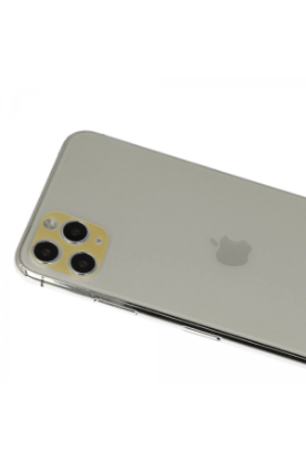 Newface iPhone 11 Pro Max Rainbow Kamera Lens Koruma Cam - Gold resmi