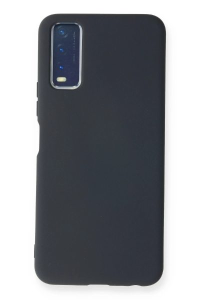 Newface Vivo Y11S Kılıf Nano içi Kadife Silikon - Lacivert resmi