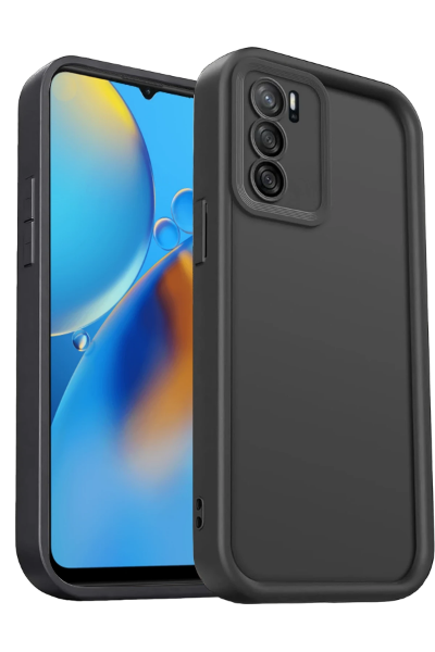 Newface Oppo A16 Kılıf Viera Silikon - Siyah resmi