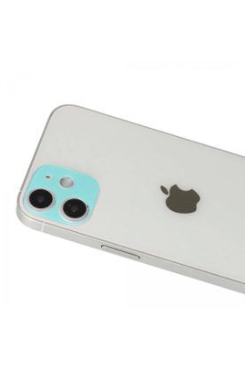 Newface iPhone 12 Rainbow Kamera Lens Koruma Cam - Yeşil resmi