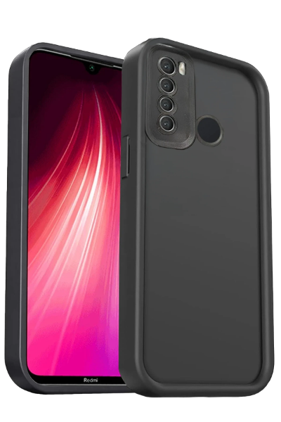 Newface Xiaomi Redmi Note 8 Kılıf Viera Silikon - Siyah resmi