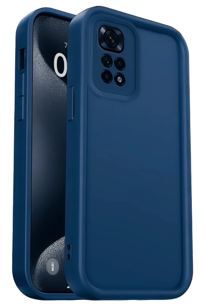 Newface Xiaomi Redmi 10 2022 Kılıf Viera Silikon - Lacivert resmi