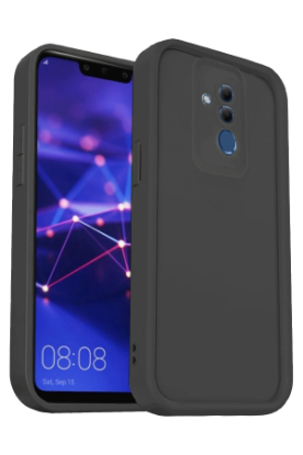 Newface Huawei Mate 20 Lite Kılıf Viera Silikon - Siyah resmi