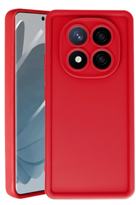 Newface Xiaomi Redmi Note 14 Pro 5G Kılıf Viera Silikon - Kırmızı resmi