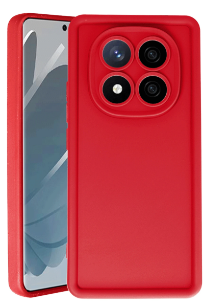 Newface Xiaomi Redmi Note 14 Pro 5G Kılıf Viera Silikon - Kırmızı resmi