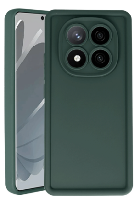 Newface Xiaomi Redmi Note 14 Pro 5G Kılıf Viera Silikon - Koyu Yeşil resmi