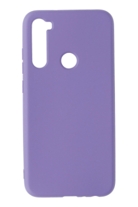 Newface Xiaomi Redmi Note 8 Kılıf Nano içi Kadife Silikon - Lila resmi