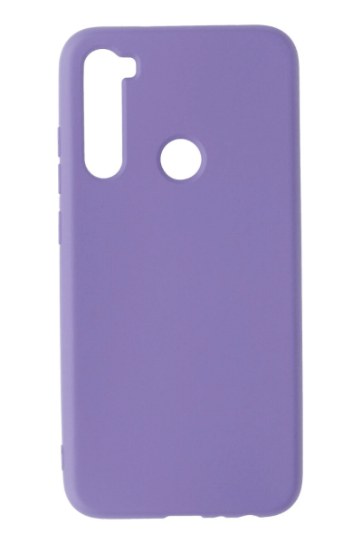 Newface Xiaomi Redmi Note 8 Kılıf Nano içi Kadife Silikon - Lila resmi