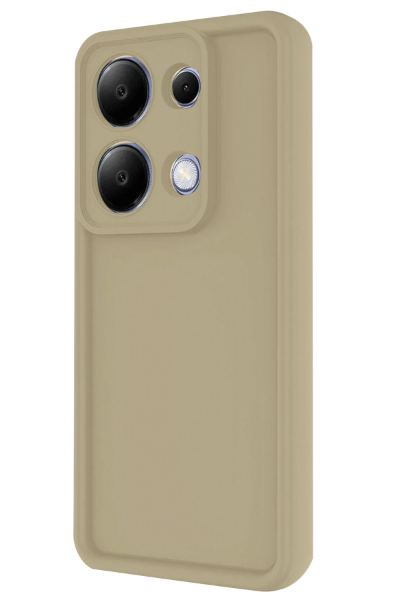 Newface Xiaomi Redmi Note 13 Pro 4G Kılıf Viera Silikon - Krem resmi