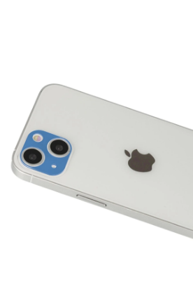 Newface iPhone 13 Rainbow Kamera Lens Koruma Cam - Mavi resmi