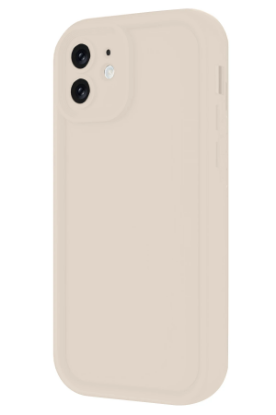 Newface iPhone 11 Kılıf Viera Silikon - Krem resmi