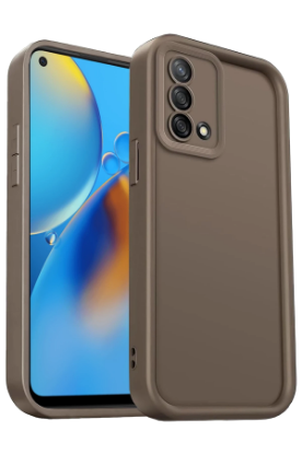 Newface Oppo A74 4G Kılıf Viera Silikon - Kahverengi resmi