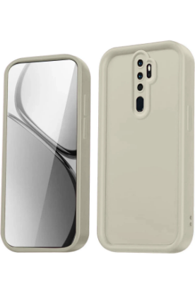 Newface Xiaomi Redmi Note 8 Pro Kılıf Viera Silikon - Krem resmi