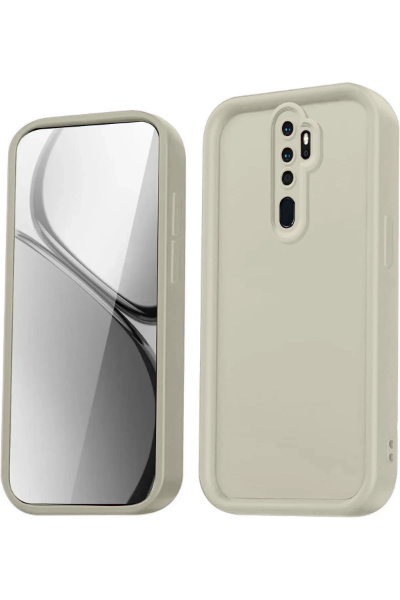 Newface Xiaomi Redmi Note 8 Pro Kılıf Viera Silikon - Krem resmi