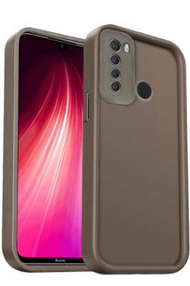 Newface Xiaomi Redmi Note 8 Kılıf Viera Silikon - Kahverengi resmi