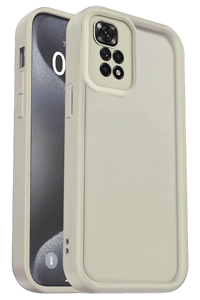 Newface Xiaomi Redmi 10 2022 Kılıf Viera Silikon - Krem resmi