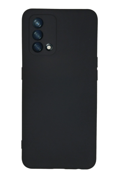 Newface Oppo A74 4G Kılıf Nano içi Kadife Silikon - Lacivert resmi