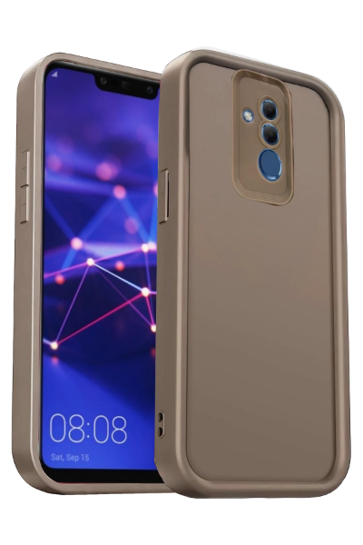 Newface Huawei Mate 20 Lite Kılıf Viera Silikon - Kahverengi resmi