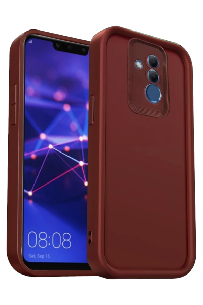 Newface Huawei Mate 20 Lite Kılıf Viera Silikon - Bordo resmi