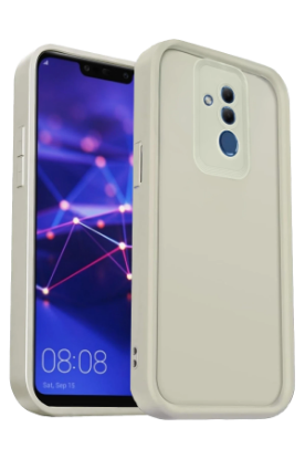 Newface Huawei Mate 20 Lite Kılıf Viera Silikon - Krem resmi