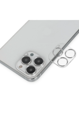 Newface iPhone 14 Pro Max Band Metal Kamera Lens - Gümüş resmi