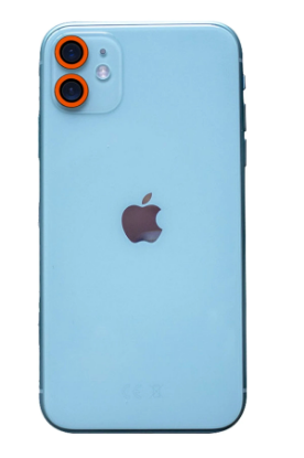 Newface iPhone 11 Neon Fosforlu Kamera Lens - Turuncu resmi