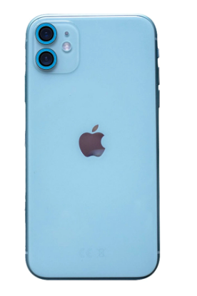 Newface iPhone 11 Neon Fosforlu Kamera Lens - Mavi resmi