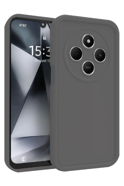 Newface Xiaomi Redmi 14C Kılıf Viera Silikon - Gri resmi