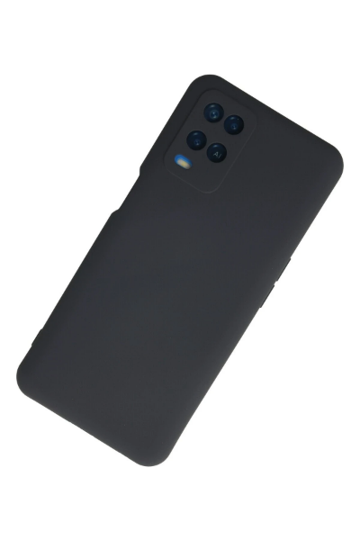 Newface Oppo A54 4G Kılıf Nano içi Kadife Silikon - Lacivert resmi