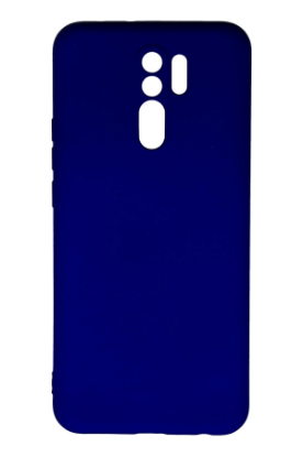 Newface Xiaomi Redmi 9 Kılıf Nano içi Kadife Silikon - Lacivert resmi
