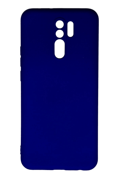 Newface Xiaomi Redmi 9 Kılıf Nano içi Kadife Silikon - Lacivert resmi